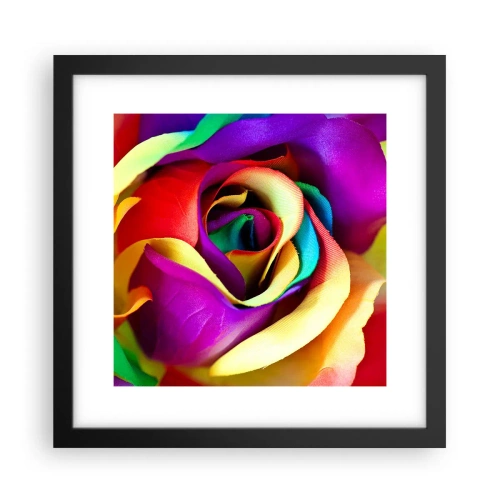 Poster in black frame - It's Impossible - 30x30 cm