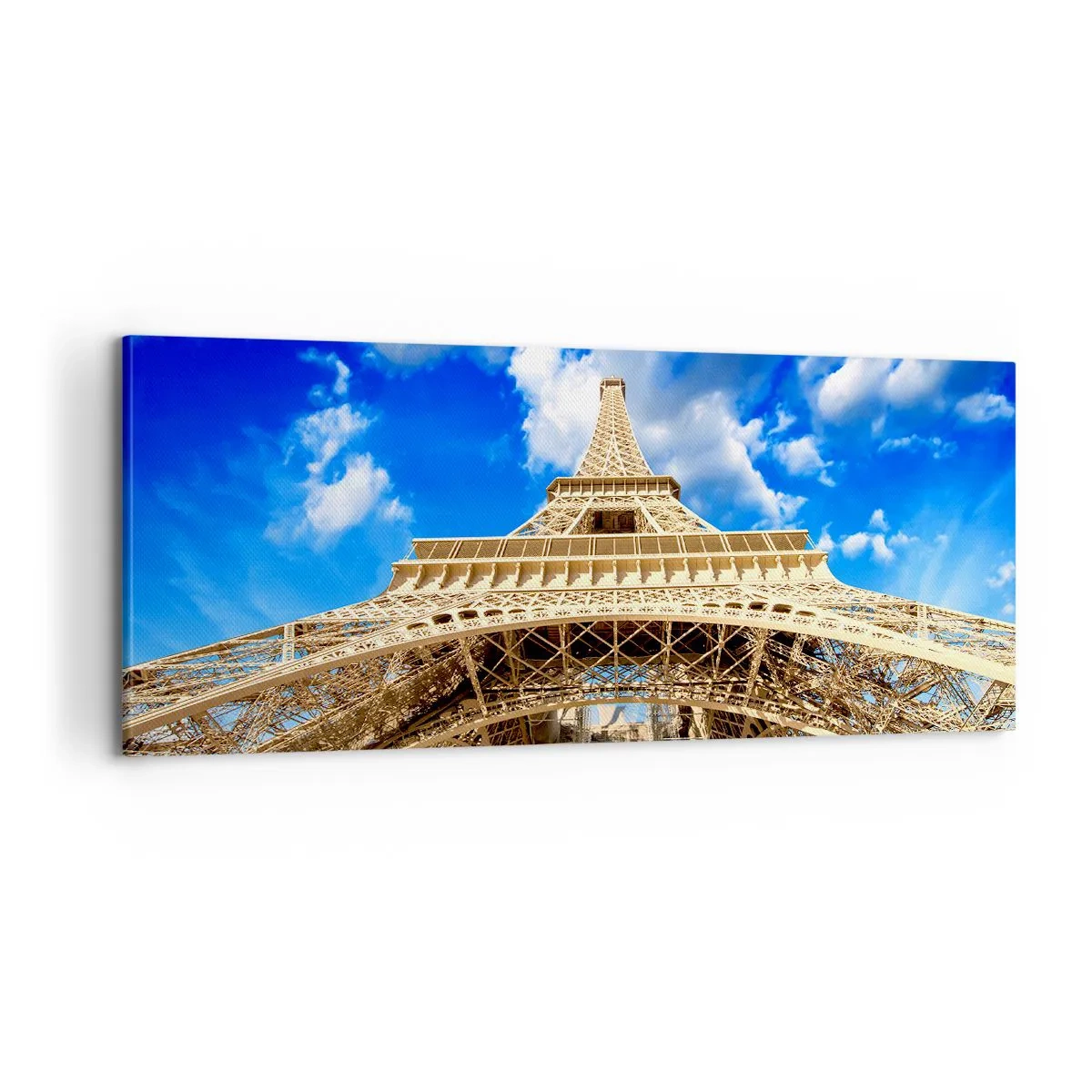 Canvas picture - Reaching Sky and Clouds - 100x40 cm