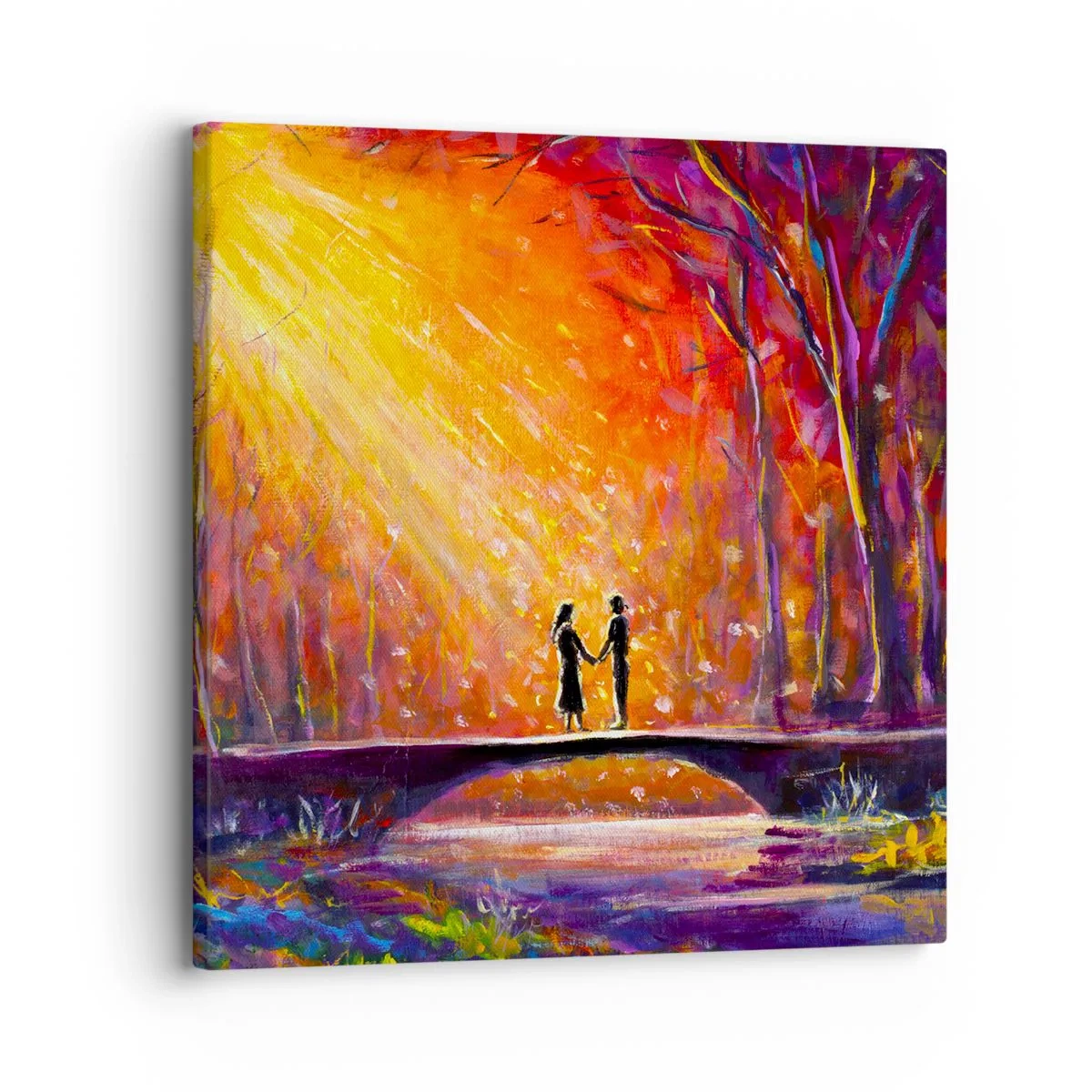 Canvas picture - Heaven Loves Them Too - 30x30 cm