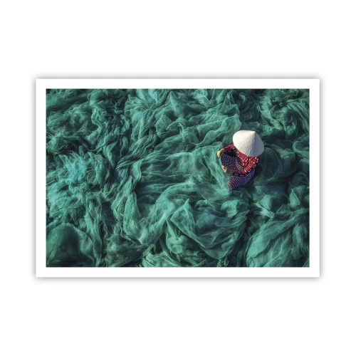 Poster - In the Sea of Nets - 100x70 cm