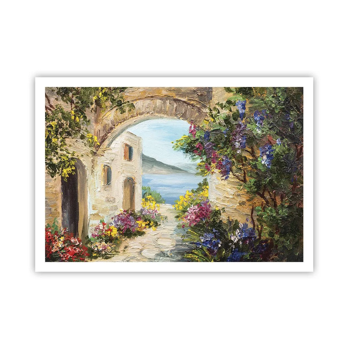 Poster - Charm of a Sea Province - 100x70 cm