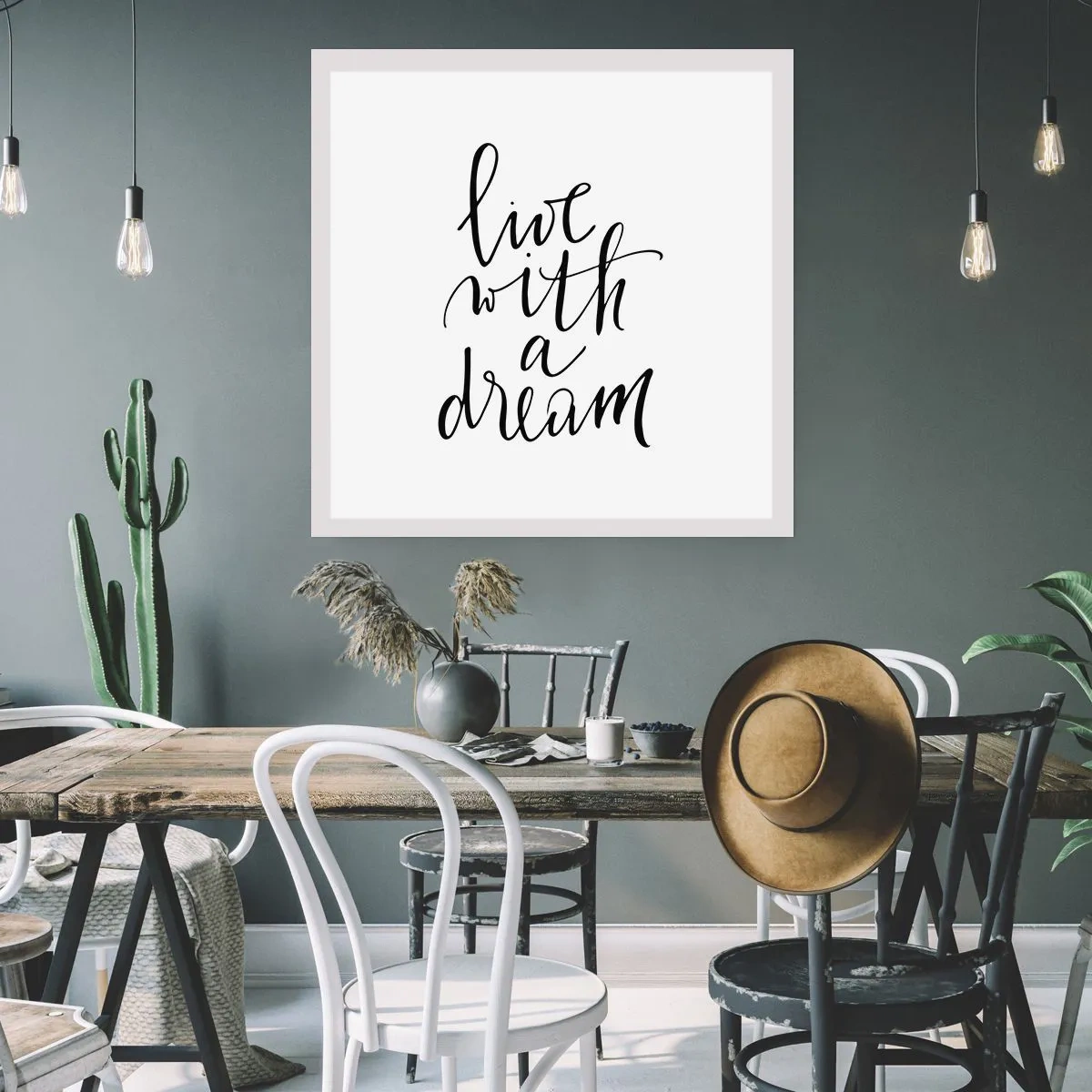 Poster - Of Course - 60x60 cm