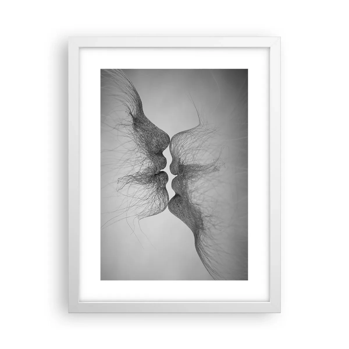 Poster in white frmae - Kiss of the Wind - 30x40 cm