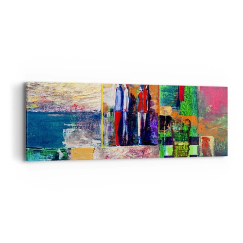 Canvas picture - Relations and Emotions - 90x30 cm