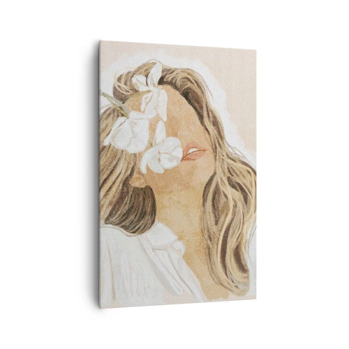 Canvas picture - In Elation Among Flowers - 80x120 cm
