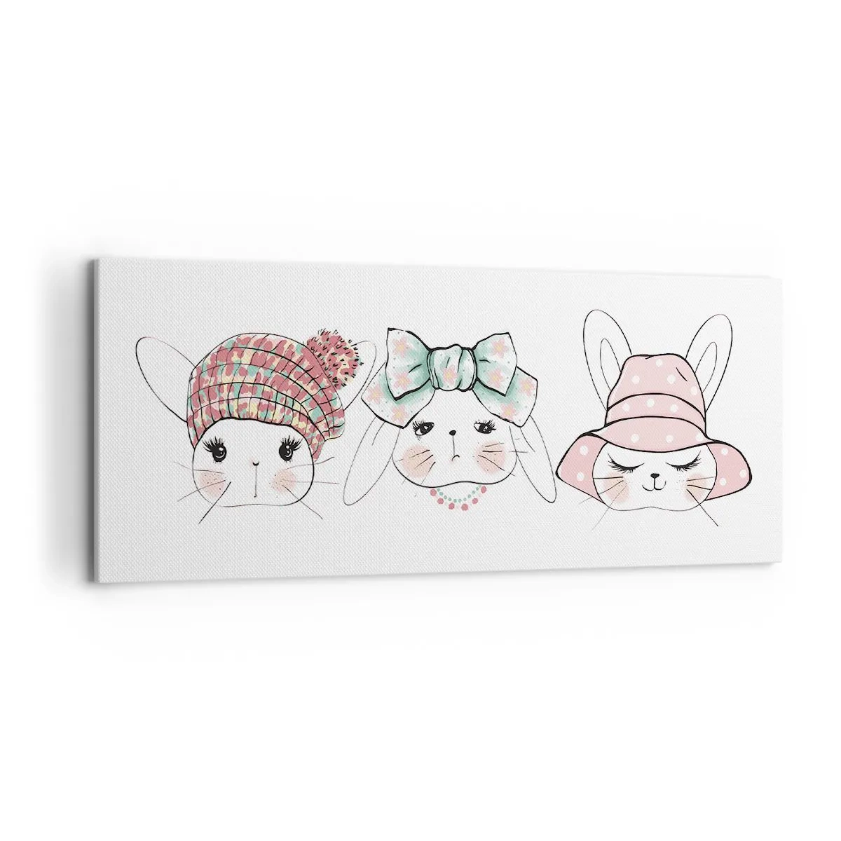 Canvas picture - Pensive Sad Cheerful - 120x50 cm