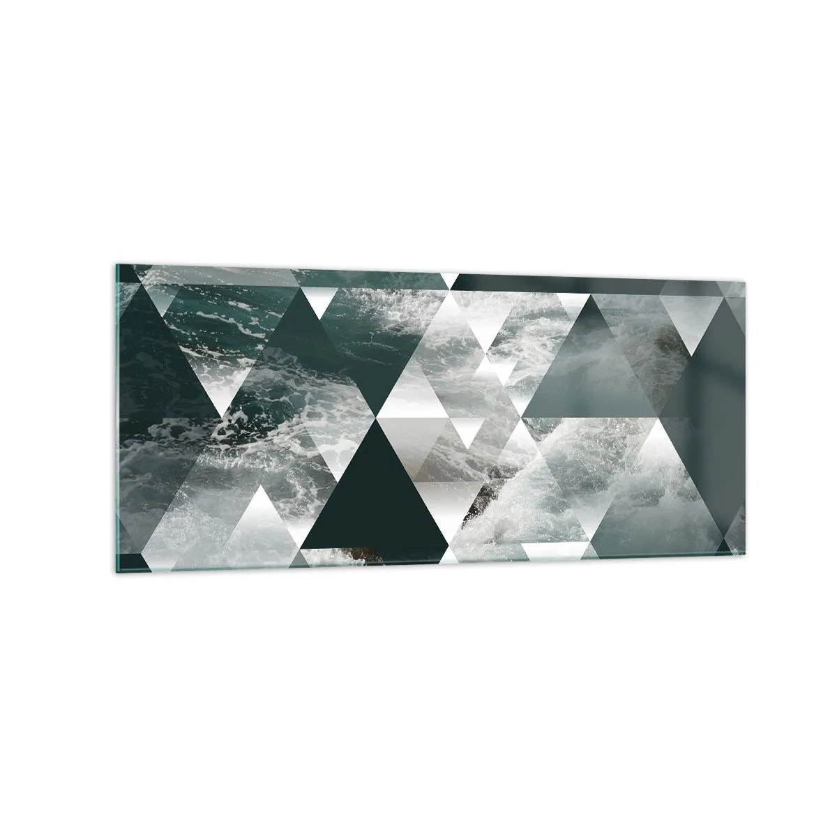 Glass picture - Crystal Perspective - 120x50 cm