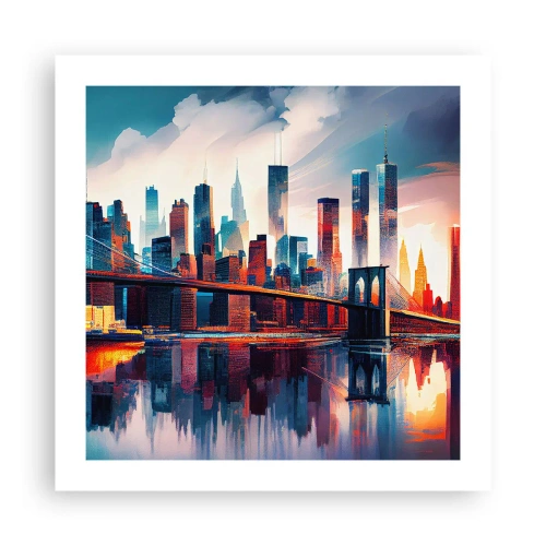 Poster - Fabulous New York - 50x50 cm