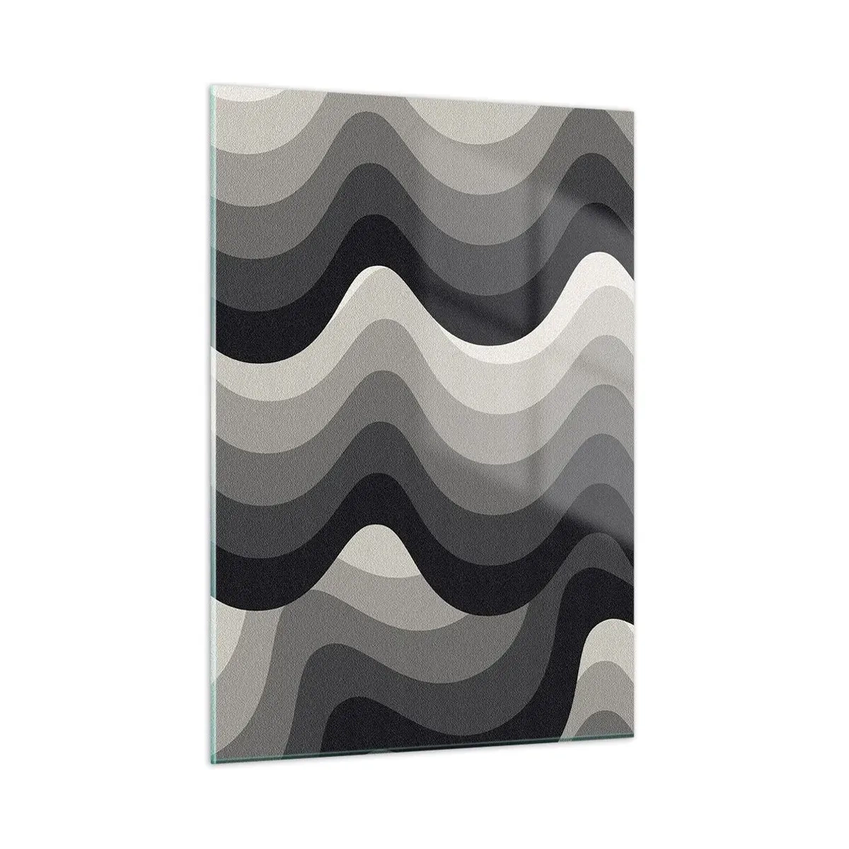 Glass picture - Wave after Wave - 50x70 cm