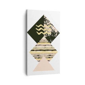 Canvas picture - Not So Straightforward - 45x80 cm