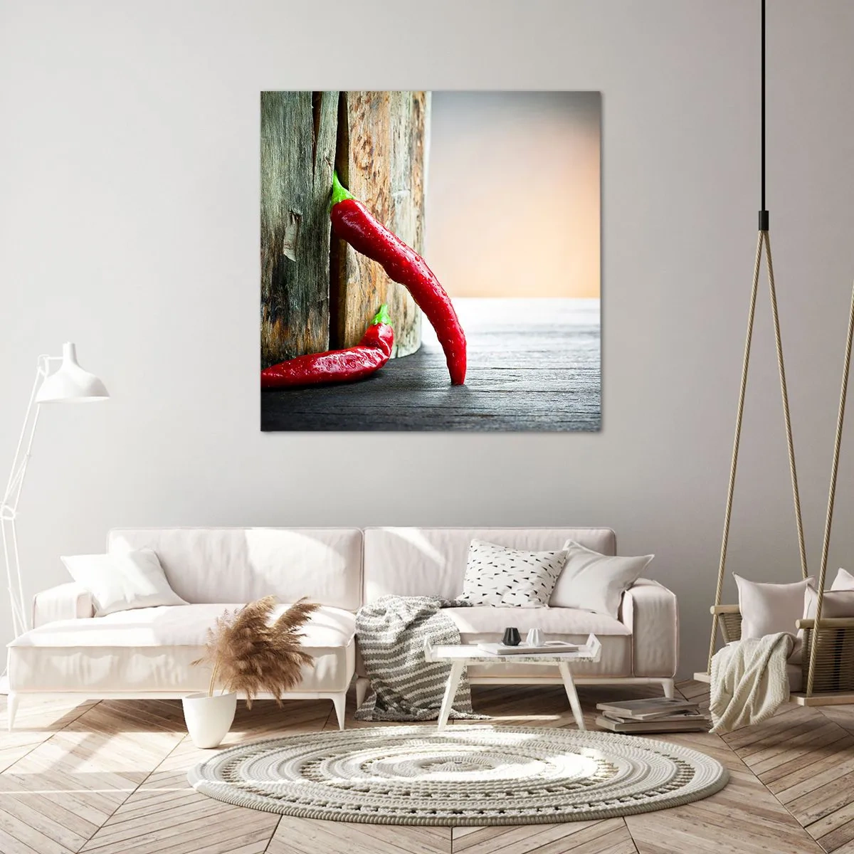 Canvas picture - Red Hot Chilli Peppers - 30x30 cm