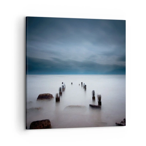 Canvas picture - Pensive Lake - 60x60 cm