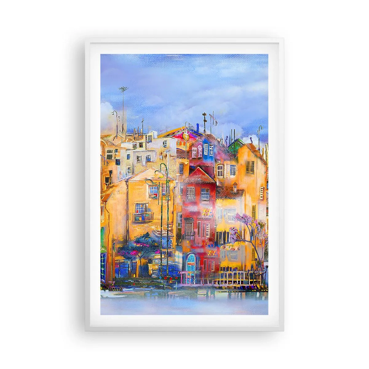 Poster in white frmae - We Are Together - 61x91 cm