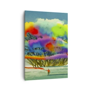 Canvas picture - Revive this World - 70x100 cm