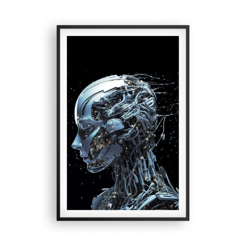 Poster in black frame - Technology Is a Woman - 61x91 cm