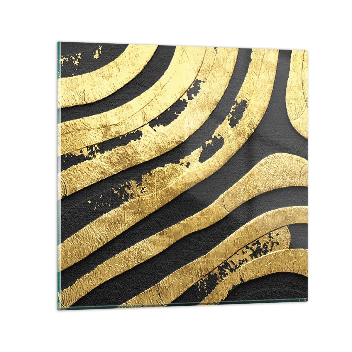 Glass picture - Everything Flows - 30x30 cm