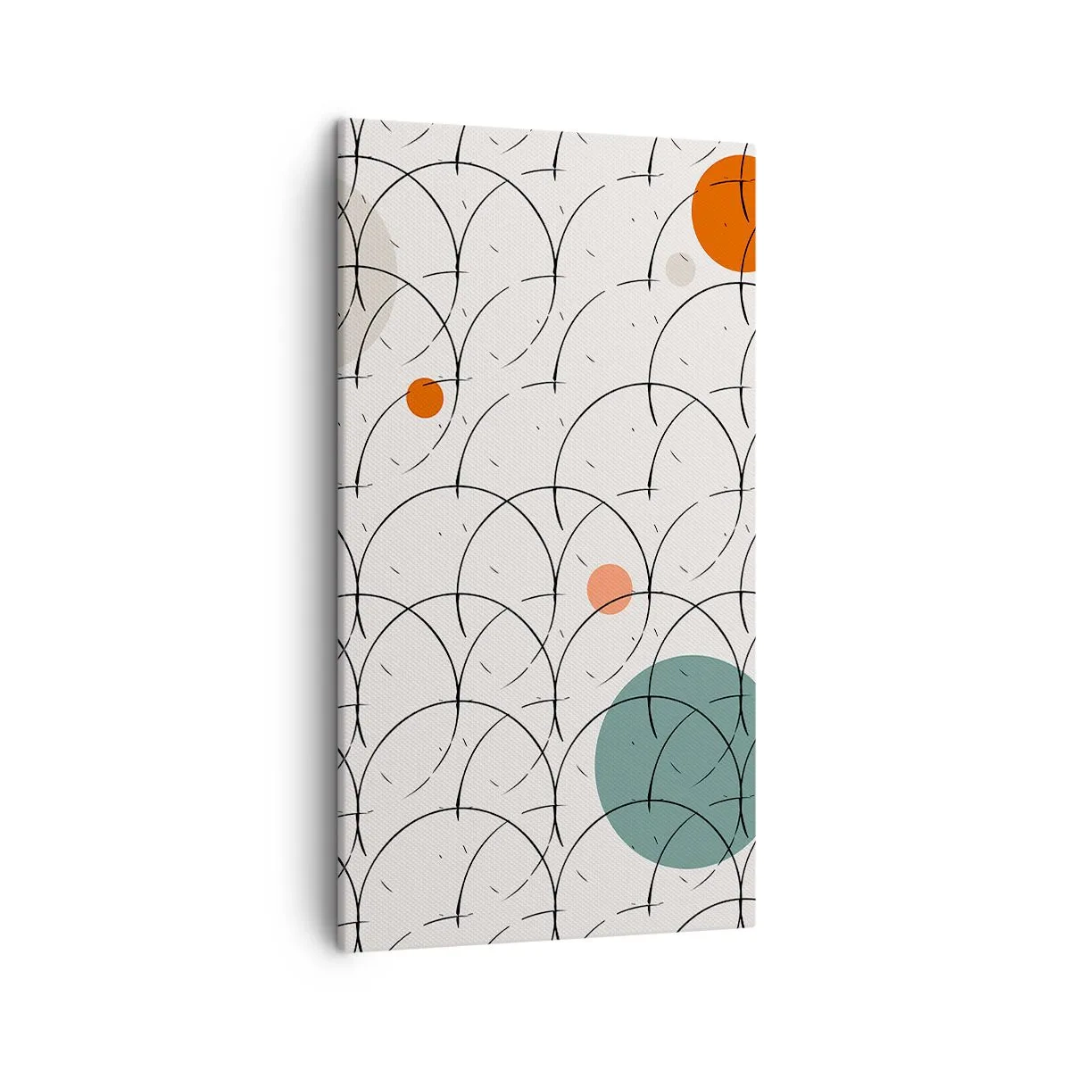 Canvas picture - In the Spirit of Pop-art - 45x80 cm