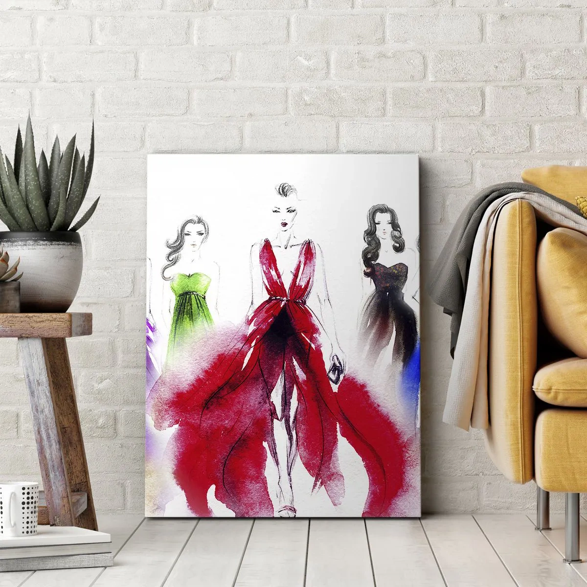 Canvas picture - Vogue in Vogue - 50x70 cm