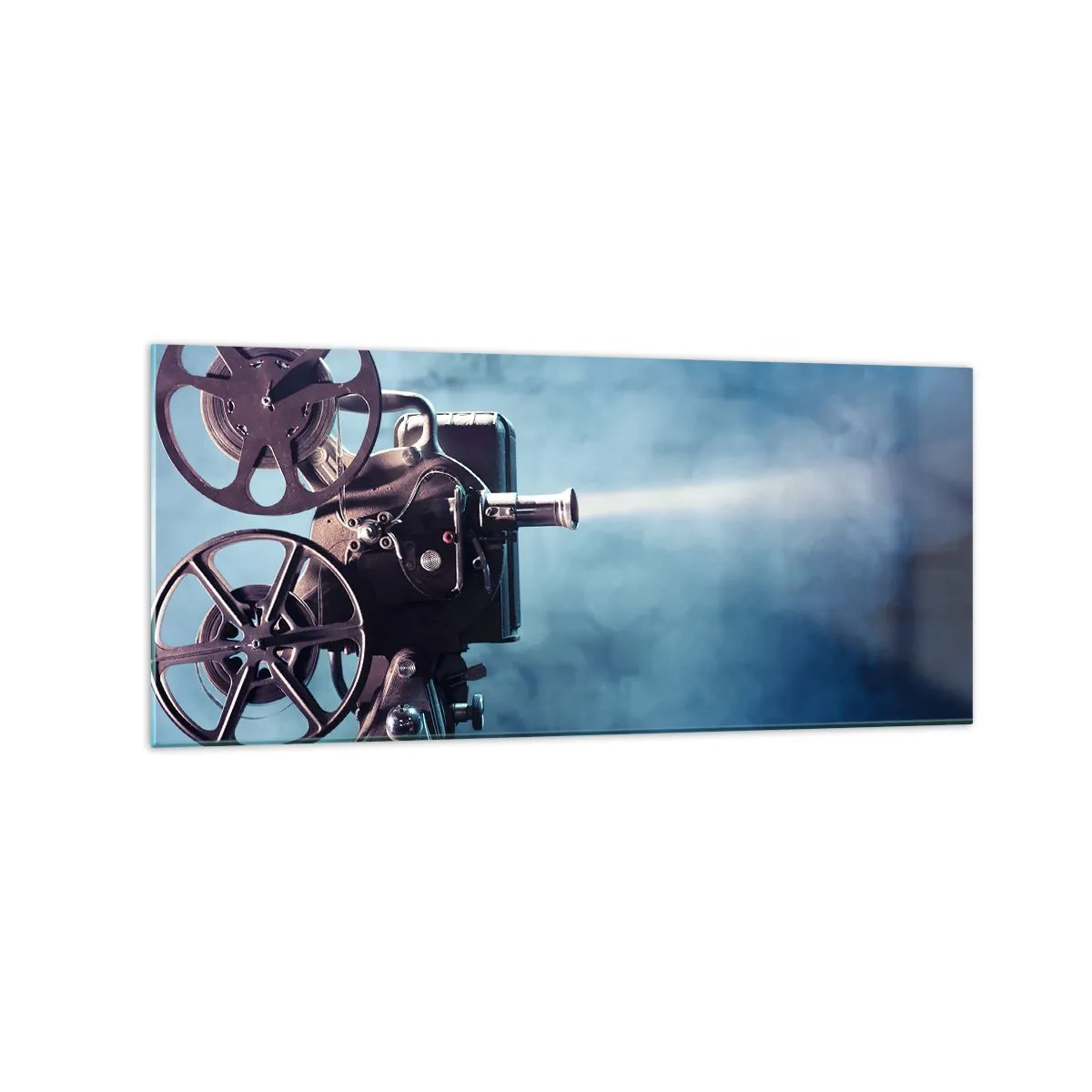 Glass picture - Once Upon a Time at the Cinema - 120x50 cm