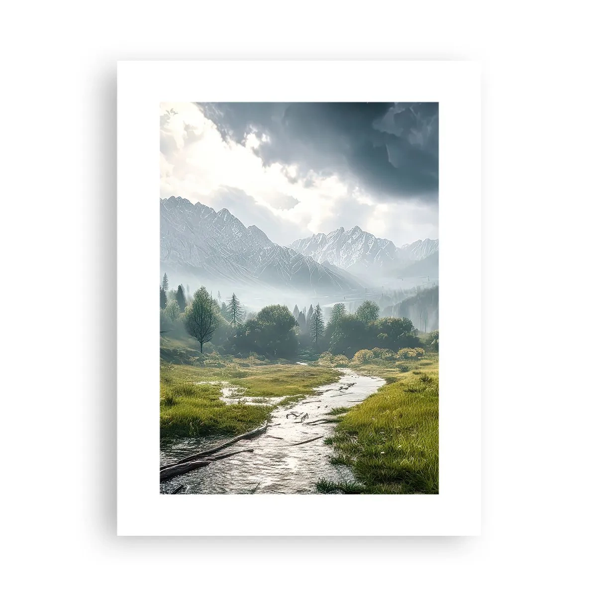 Poster - There And Back - 30x40 cm