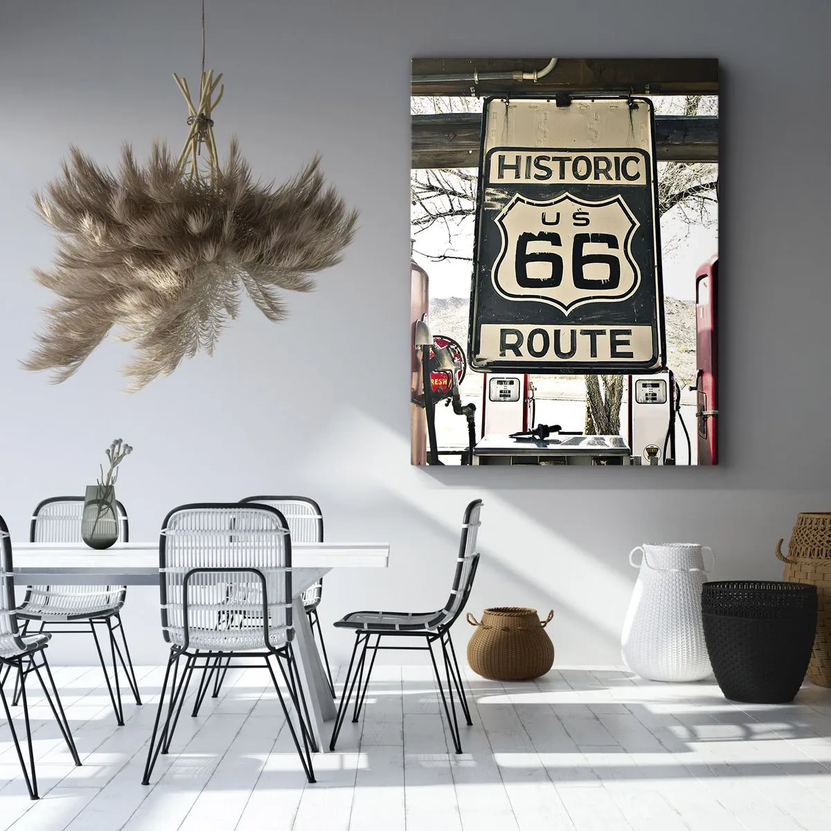 Canvas picture - American Retro Trip - 50x70 cm