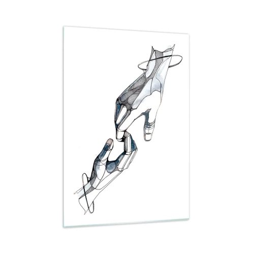 Glass picture - Good Gesture - 50x70 cm