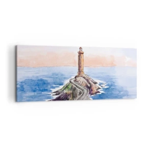Canvas picture - In the Direction of the Sea - 120x50 cm