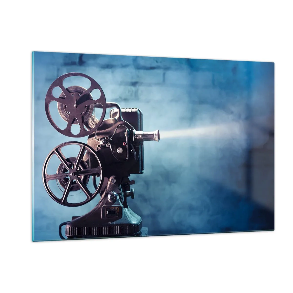 Glass picture - Once Upon a Time at the Cinema - 120x80 cm