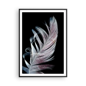Poster in black frame - Think about Touch - 70x100 cm