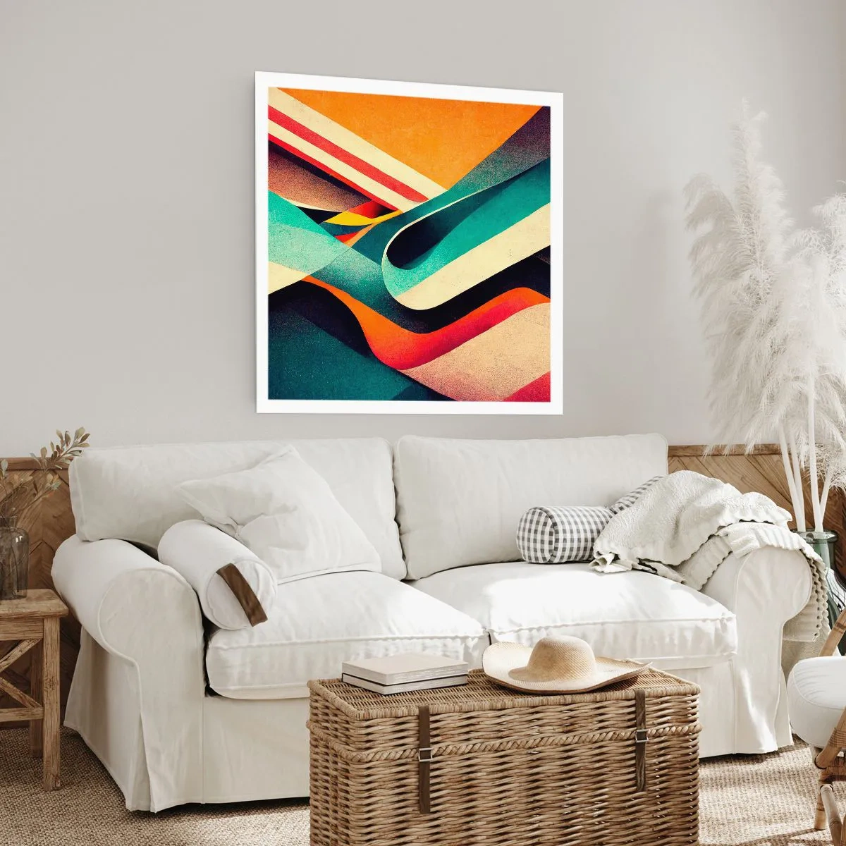 Poster - Intense Composition - 30x30 cm