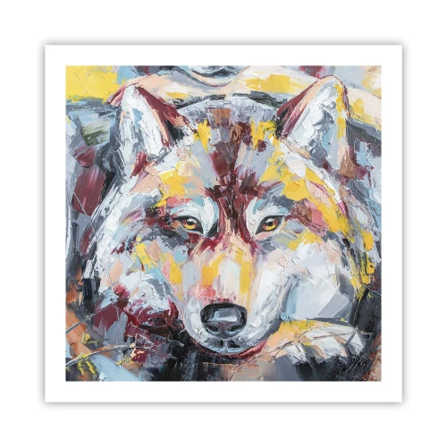 Poster - Wolf Eyes - 60x60 cm