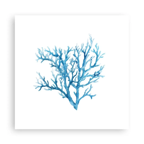 Poster - Sea Filigree - 30x30 cm