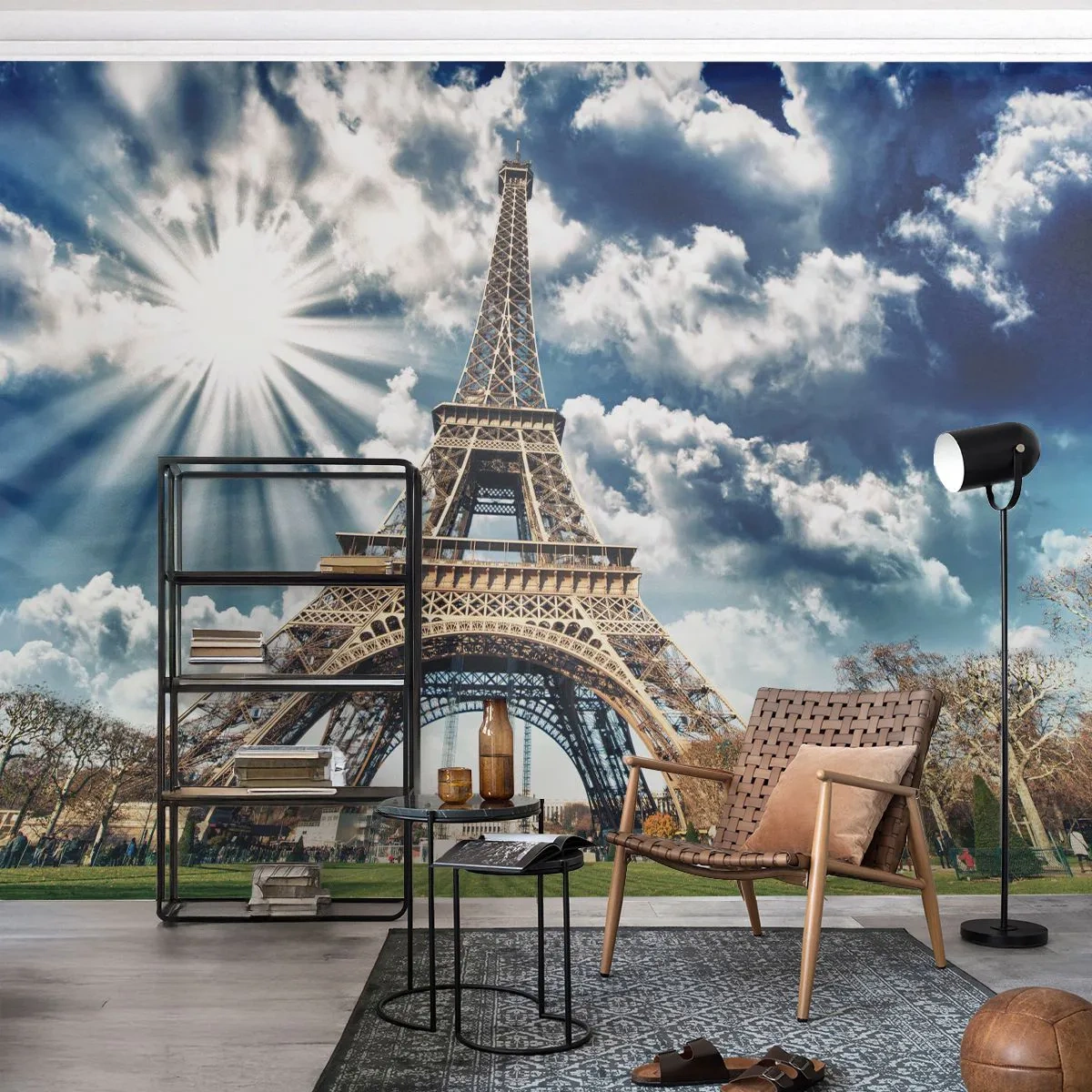 Self-Adhesive Photo Wallpaper Deluxe Sticker - Like No Other - Eiffel Tower, Paris, Architecture - 250x175 cm