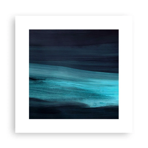 Poster - Swim with the Flow - 30x30 cm