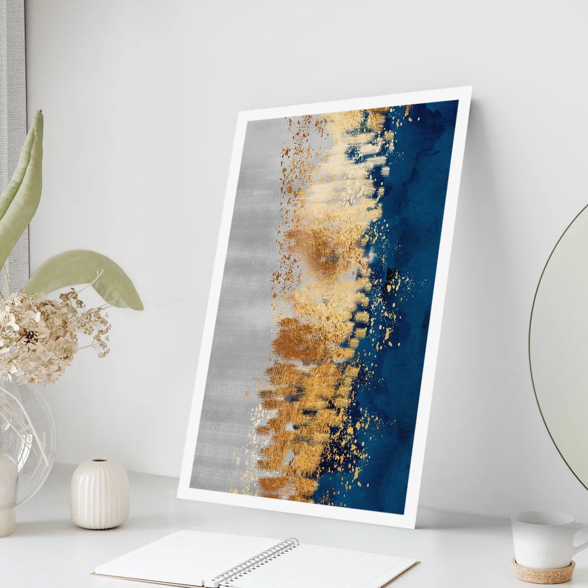 Poster - Modern Composition and Twinkle - 70x100 cm