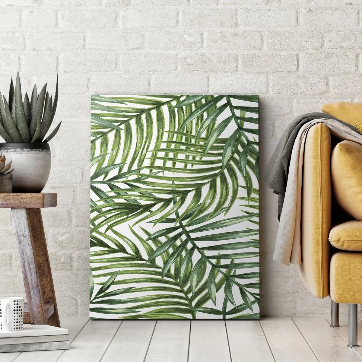 Canvas picture - Under the Green Canopy - 80x120 cm