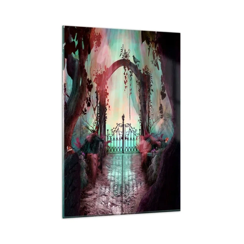 Glass picture - Secret Garden - 80x120 cm