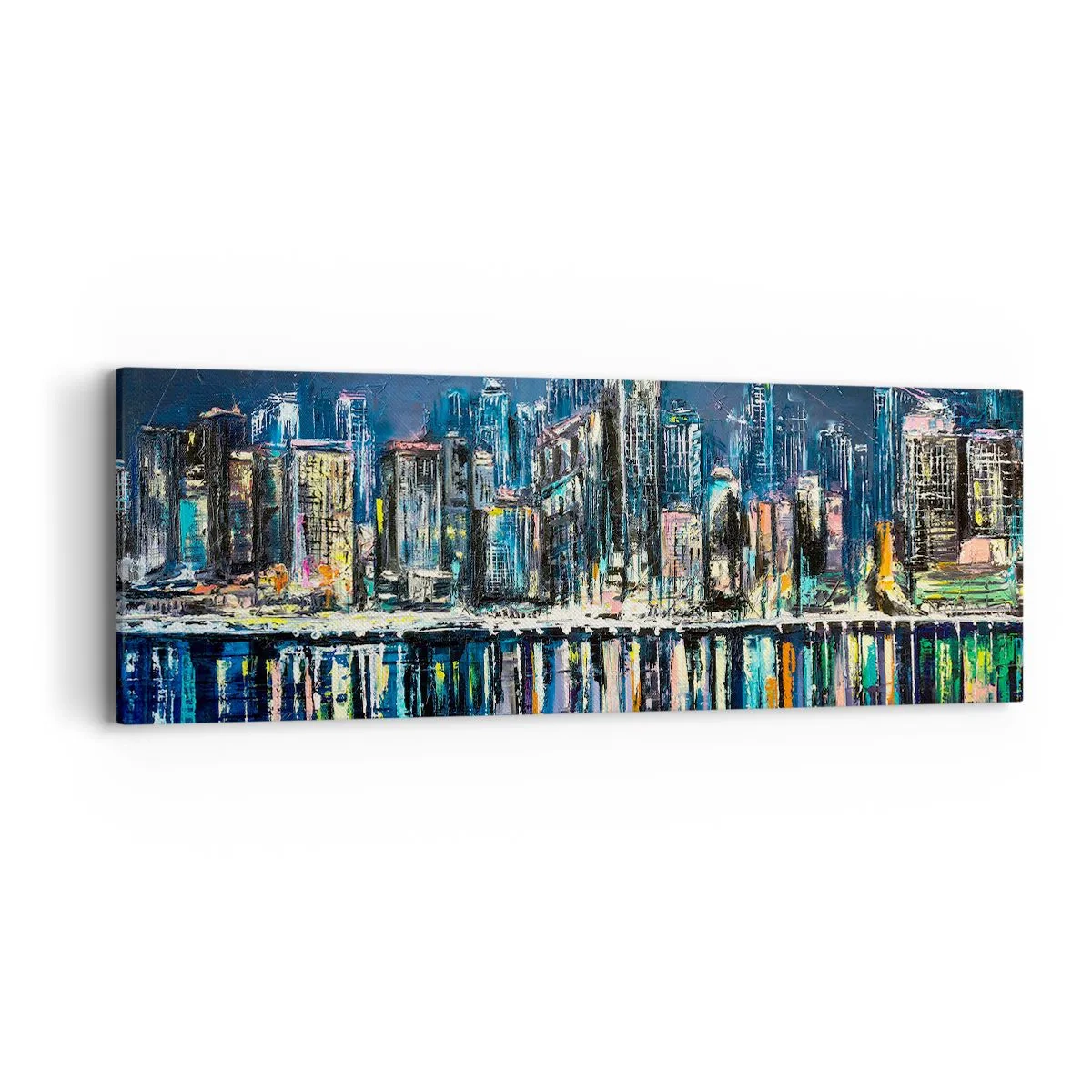 Canvas picture - Cascade Of Lights - 90x30 cm