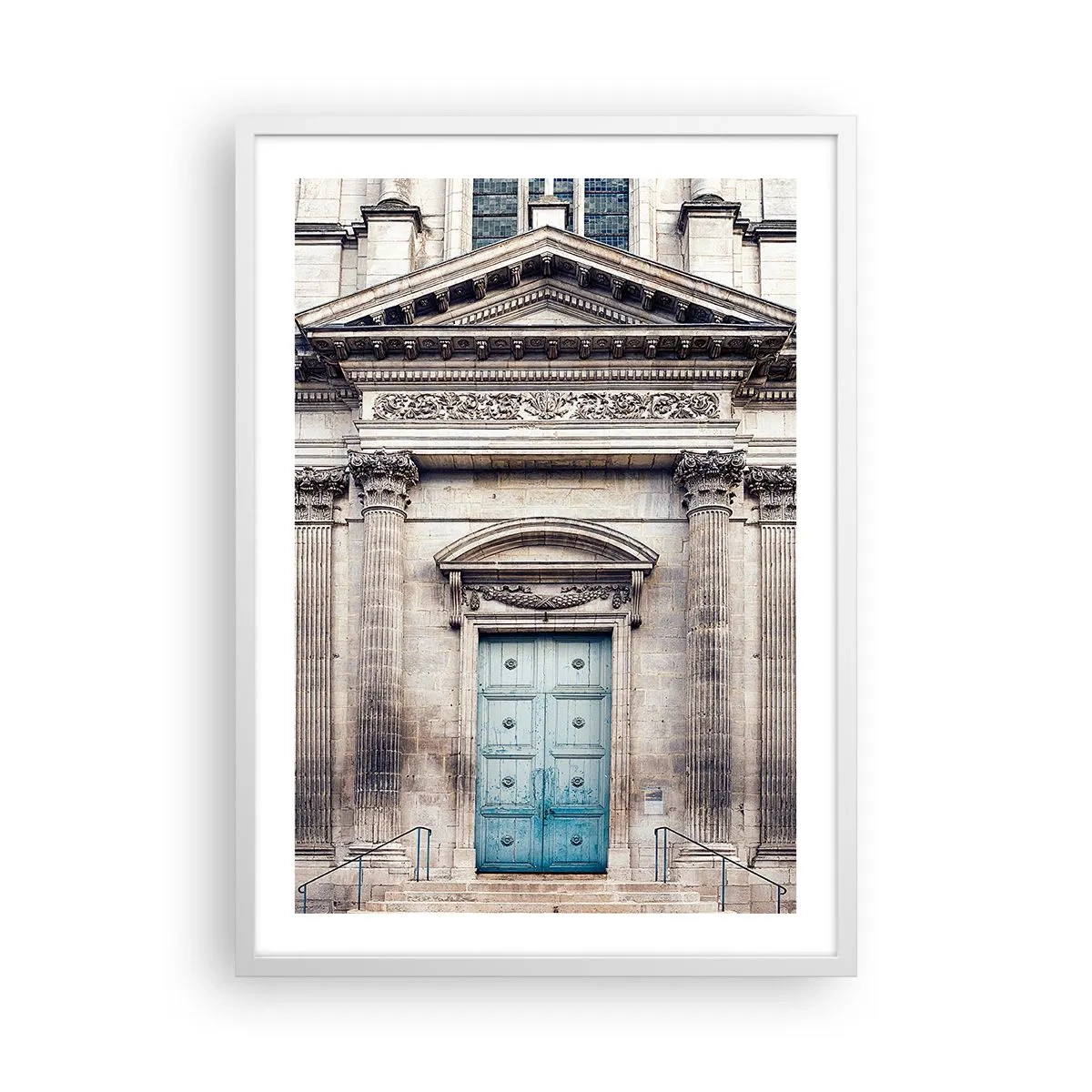 Poster in white frmae - Gate to the Spiritual World - 50x70 cm
