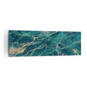 Canvas picture - Gold Vein - 160x50 cm