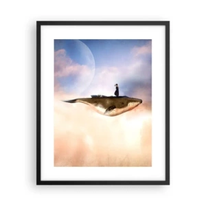 Poster in black frame - Surreal Journey - 40x50 cm