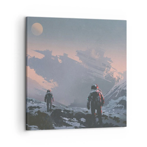 Canvas picture - Under an Unknown Star - 60x60 cm