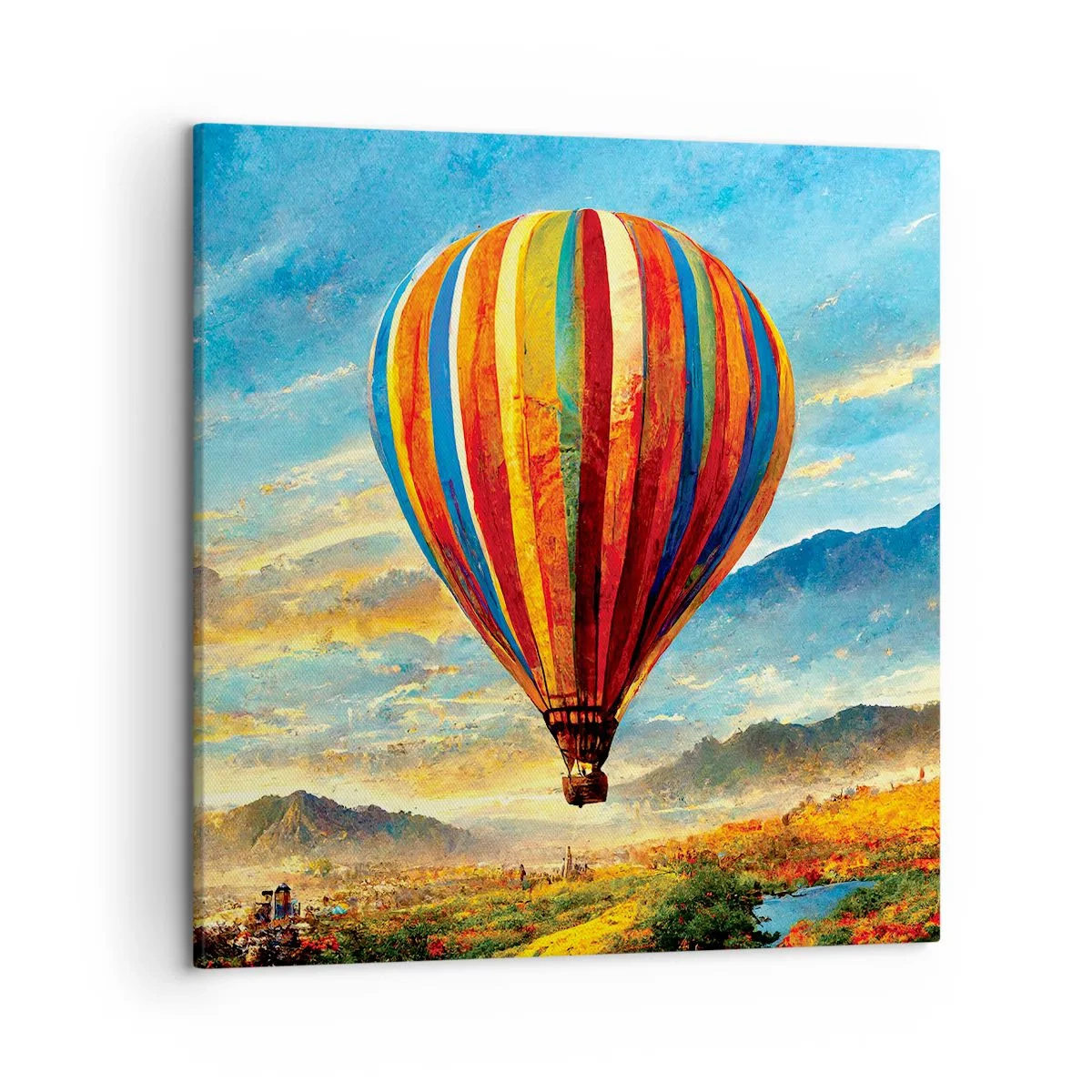 Canvas picture - More Can Be Seen in Silence - 50x50 cm