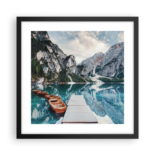 Poster in black frame - We Will Show You Beauty - 40x40 cm