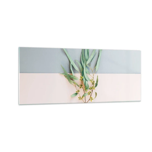 Glass picture - Pastel Subtlety - 100x40 cm