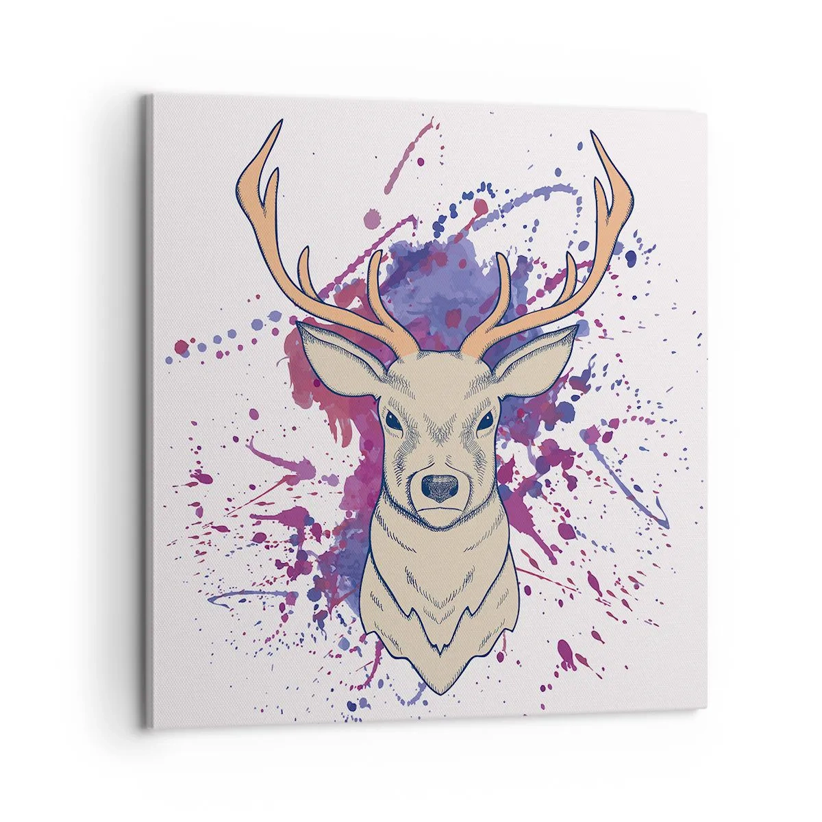 Canvas picture - Courage and Balance - 60x60 cm