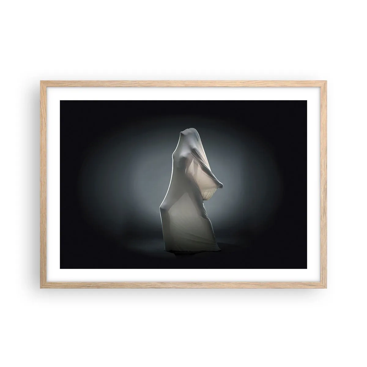 Poster in light oak frame - Hidden Desires - 70x50 cm