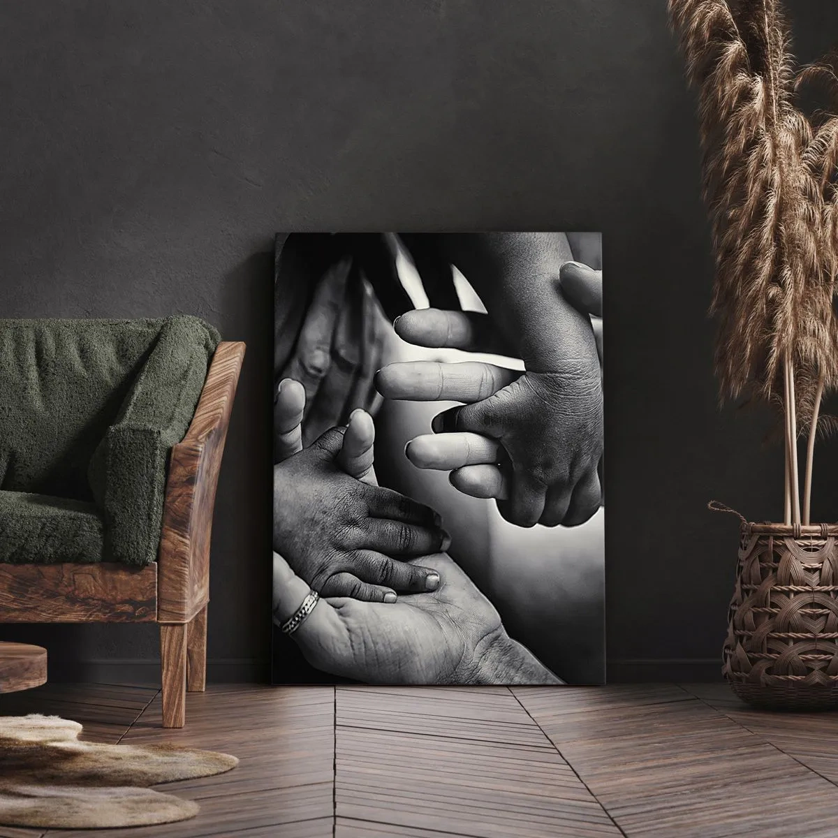 Canvas picture - To be a Man - 50x70 cm
