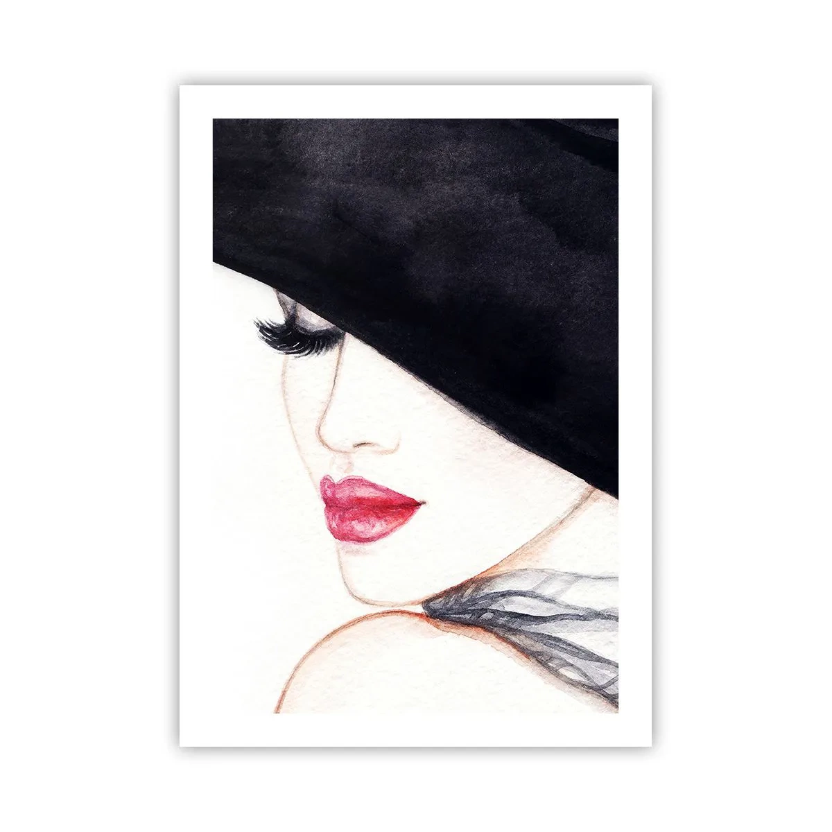 Poster - Elegance and Sensuality - 50x70 cm