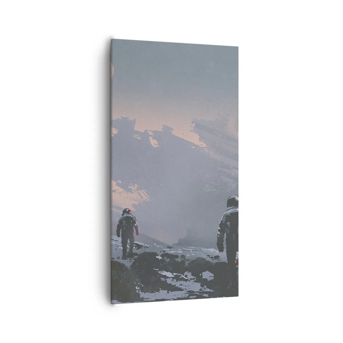 Canvas picture - Under an Unknown Star - 65x120 cm